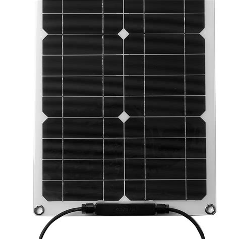 25w Solar Panel Kit Battery Chargerand30a Controller Car Van Caravan Boat Camping