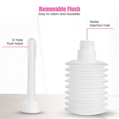 SALORIE 100ml Desechable Irrigador Vaginal Anal Douche Higiene Femenina Enema Limpiador Shopee