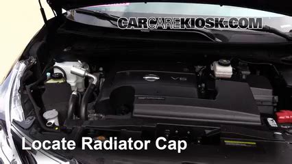 Coolant Flush How To Nissan Murano 2015 2019 2015 Nissan Murano SL