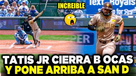 Fernando Tatis Jr Responde A Las Criticas Y Sacude Enorme Jonron Para