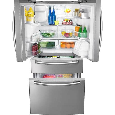 Samsung French Door Refrigerator 26 Cu Ft Rf4267hars Sears