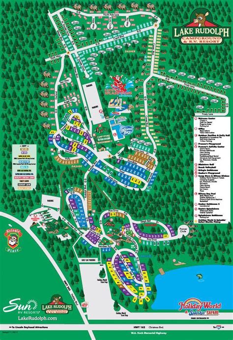 Lake Rudolph Campground And Rv Resort In Santa Claus Indiana It Was