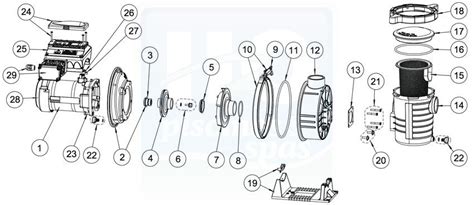 H O Piscines Spas Pices Dtaches Pompes De Filtration Pentair