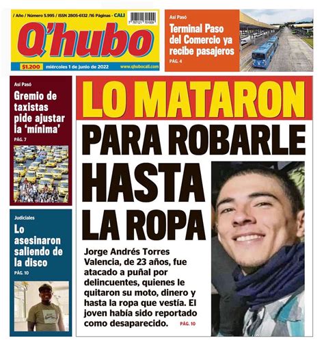 Qhubo Cali On Twitter Portadaqhubocali Estas Son Nuestras Portadas