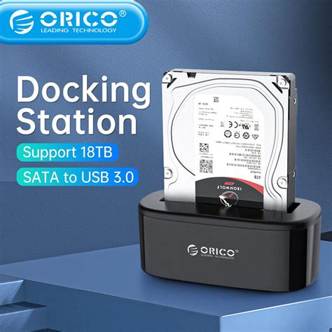 Orico Dual Bay Hard Drive Docking Station For 2535 Inch Hdd Ssd Sata To Usb 30 Hdd Docking