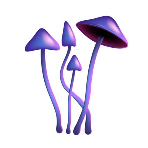 Cartoon Of A Hallucinogenic Mushrooms Illustrations, Royalty-Free ...