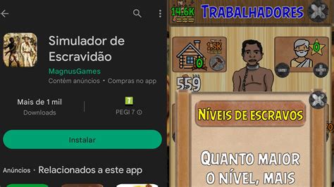 Bizarro Conhe A O Game Mobile Simulador De Escravid O