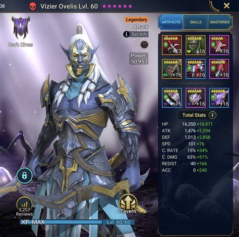 Vizier Ovelis Champion Guide Raid Shadow Legends