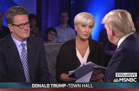 Leaked Audio Catches Mika and Joe Chatting With Trump During Break