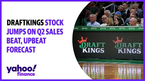 Draftkings Stock Jumps On Q Sales Beat Upbeat Forecast Youtube