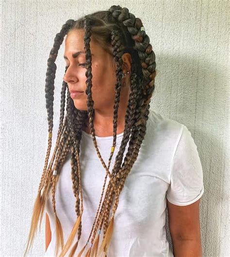 Lightweight Jumbo Box Braid Hairstyles That Are Cute Jumbo Box