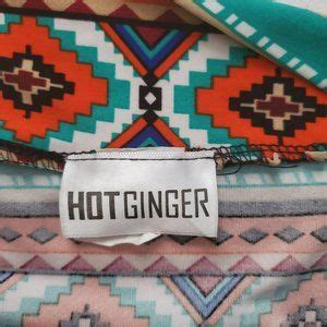 Hot Ginger Skirts Hot Ginger Womens Multicolor Geometric Maxi Skirt