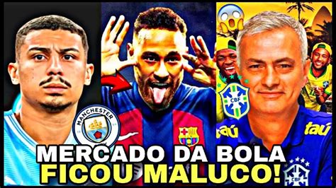 NEYMAR DE VOLTA Ao BARCELONA Em 2024 MOURINHO NOVO TREINADOR Da