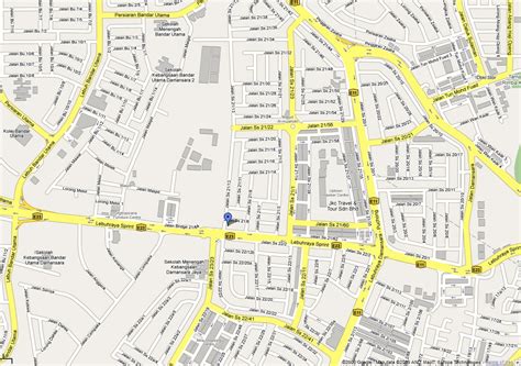 Subang Jaya Map and Subang Jaya Satellite Image