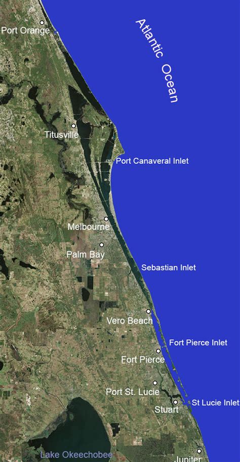 Indian River Florida Map Sarah Cornelle