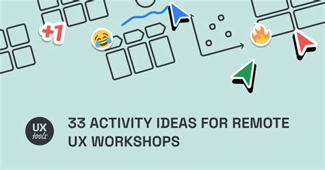 33 Activity Ideas For Remote Ux Workshops Ux Tools