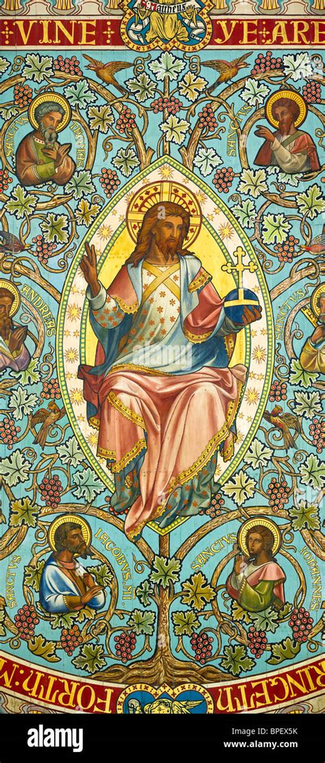 Peterborough Cathedral Christ King Hi Res Stock Photography And Images