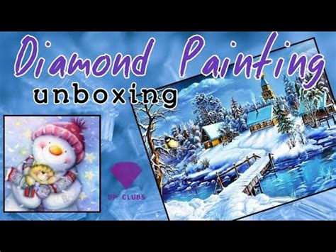 Diamond Painting Unboxing DPClubs 2 YouTube