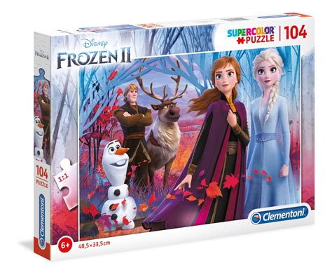 Disney Frozen Pcs Supercolor Puzzle Clementoni