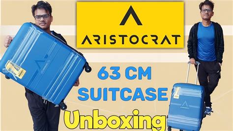 VIP Aristocrat 63Cm Suitcase Unboxing And Review Mrkholu Vip