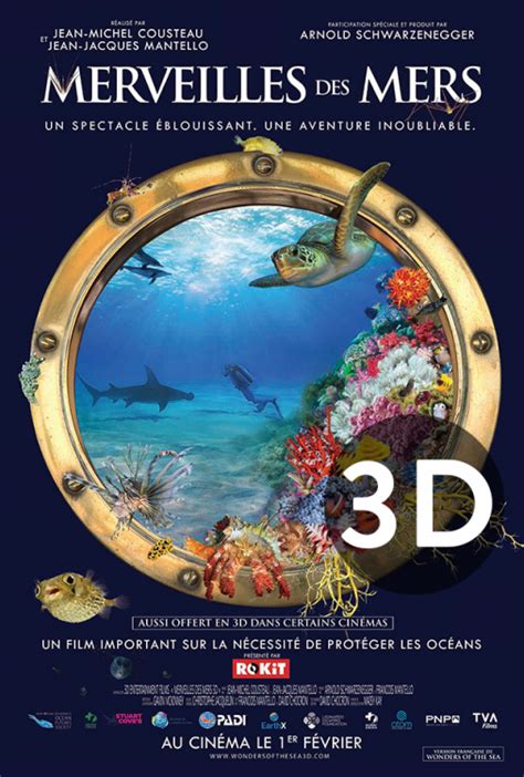 Cinéma Le Clap Sainte Foy présente Merveilles des mers 3D 8 mars 2019