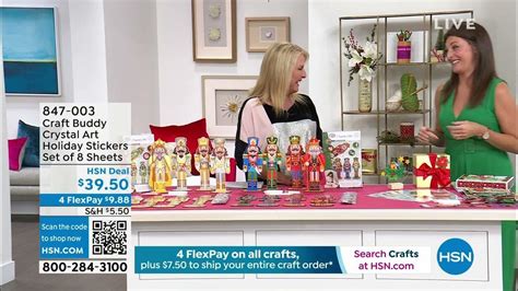 Hsn Suzanne Gets Crafty Merry Craftsmas 07252023 08 Pm Youtube