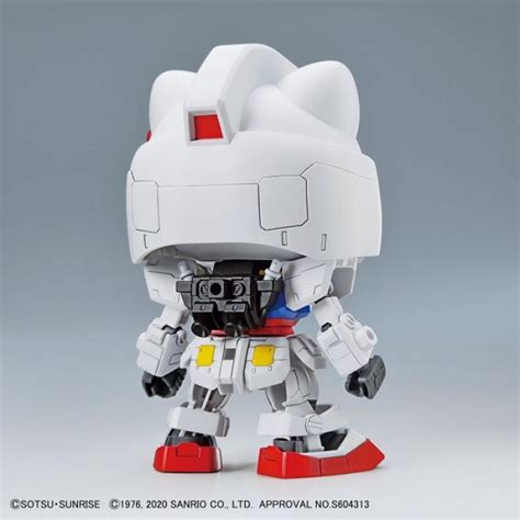 Sd Ex Standard Hello Kitty Rx 78 2 Gundam Bandai Gundam Models Kits