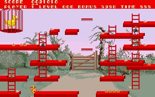 Screenshot Of Chuckie Egg Amiga 1983 MobyGames