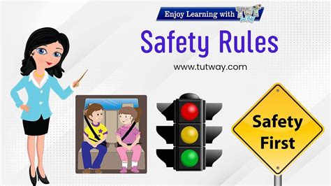 Safety Rules For Kids Safety Rules Child Safely Safety Tips For