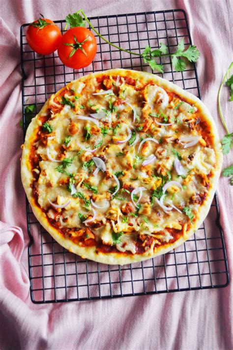 Chicken Tikka Pizza Savoryandsweetfood