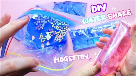 DIY Water Snake Fidget Toy | Easy Fidgets To Make in 3 Min | Diy fidget ...