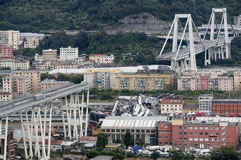 Ponte Morandi Nuovi Indagati Resuscita Il Capo Delle