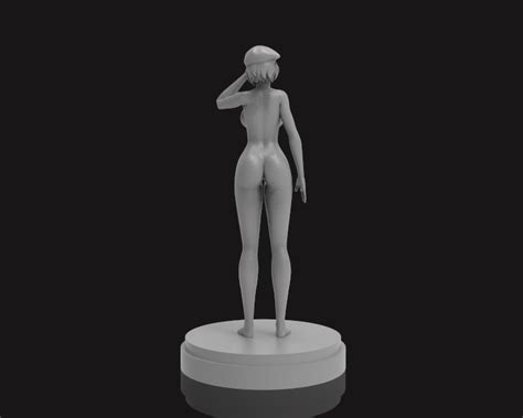 STL file jill valentine military naked model Nº13D printer model