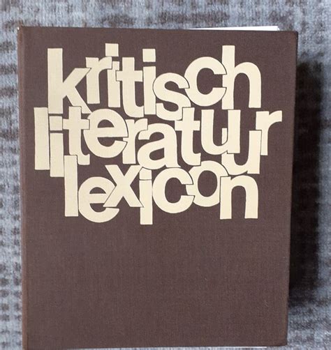 Kritisch Lexicon Van De Moderne Nederlandstalige Literatuur Catawiki