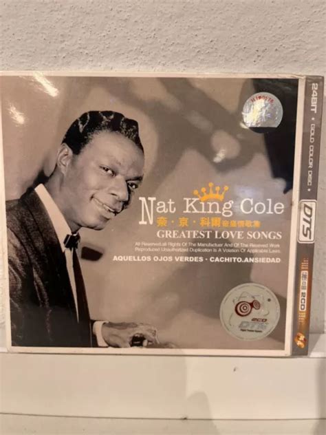 Nat King Cole 2cd Greatest Love Songs Dts Gold Cd 24 Bit Eur 1000 Picclick It