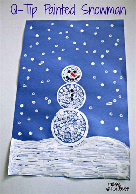 15 Easy Winter Snowman Crafts For Kids Socal Field Trips