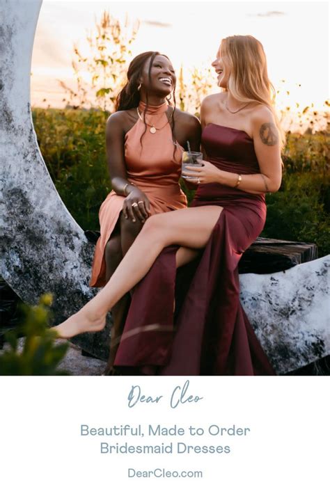 Dear Cleo Butterscotch And Wine Bridesmaid Dresses Wine Bridesmaid