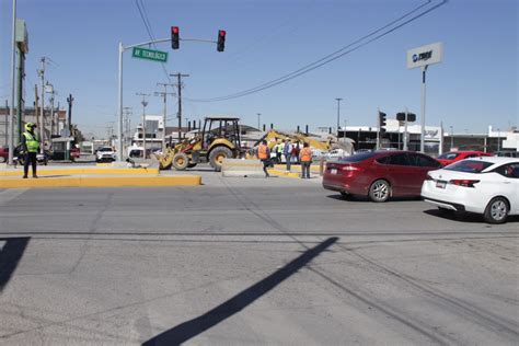 Ciudad Ju Rez Inicia Con El Funcionamiento De Los Sem Foros Sobre La