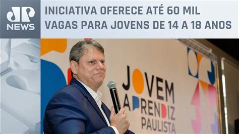 Governo De Sp Lança Programa Jovem Aprendiz Paulista Youtube