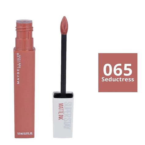 Labial líquido Maybelline Super Stay matte ink seductress nude 5 ml