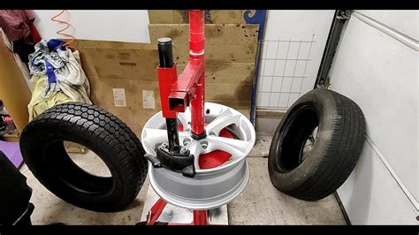 Manual Tire Changer With Duckbill Youtube