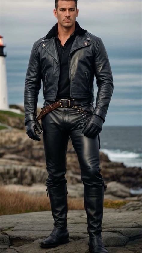 Pin By Robyn Perovich Larson On Alpha Males In 2024 Leather Fashion