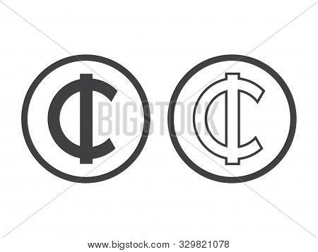 Ghana Cedi Currency Vector Photo Free Trial Bigstock