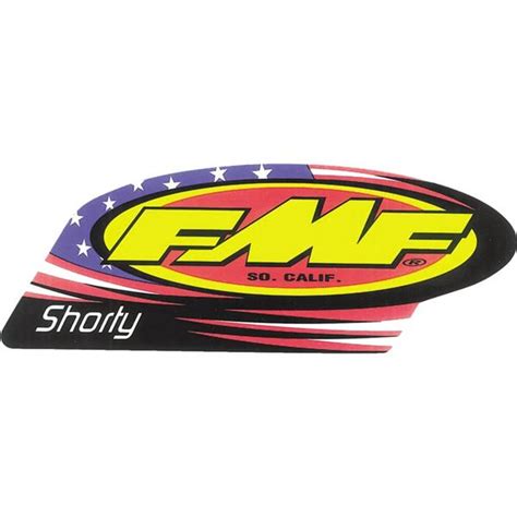 FMF Racing Shorty Patriotic Replacement Exhaust Decal | ChapMoto.com