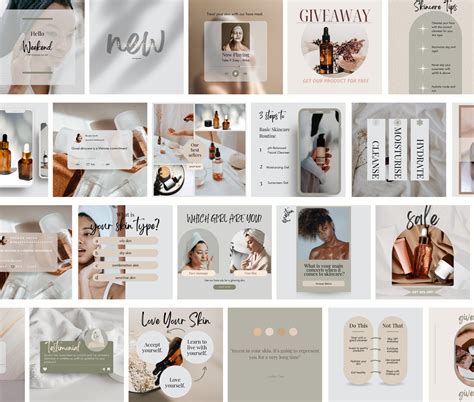 Esthetician Instagram Post Template Skincare Instagram Post Template