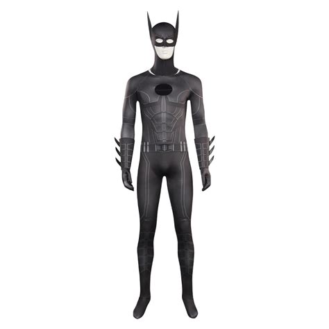 The Flash Batman Cosplay Costume Halloween Carnival Party Suit ...