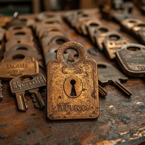 Premium Photo Antique Keys And Locks