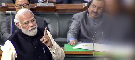 Narendra Modi Launches Scathing Attack On Congress In Parliament