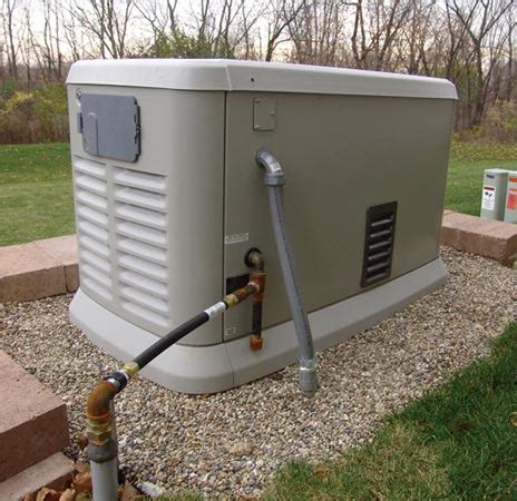 Generac 6729 Generac Guardian Air-cooled Standby Generator 20kW Lp 18kW ...