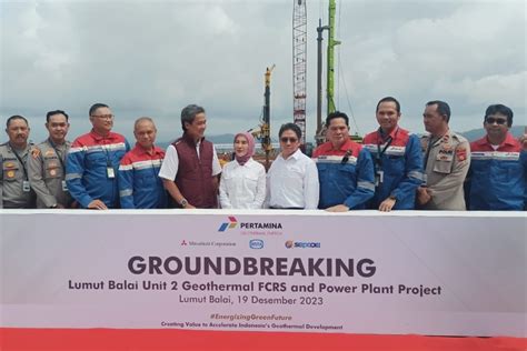 Pertamina Geothermal Pgeo Resmi Bangun Pltp Lumut Balai Unit